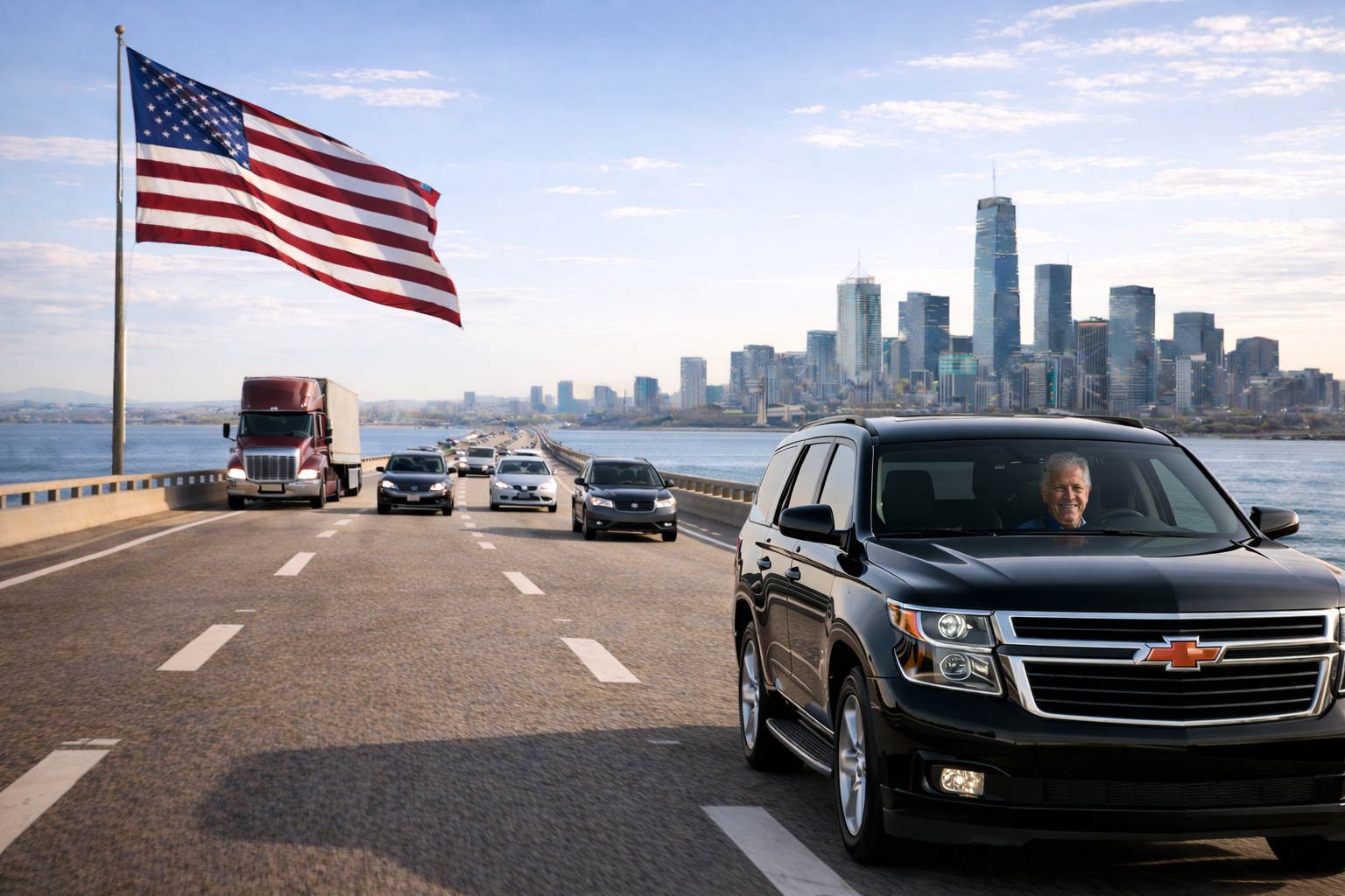 Professional driver preparing to move a client's car across the country