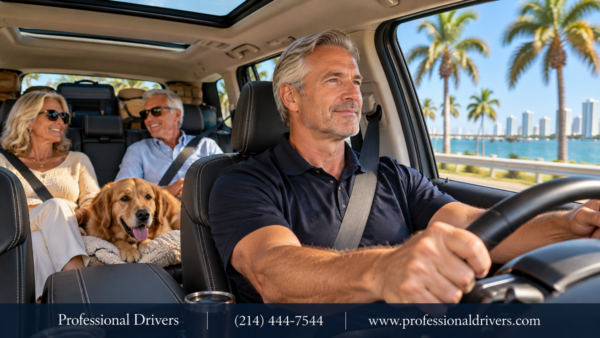 Hire a professional driver for a snowbird RV trip to Florida