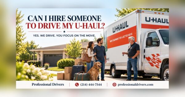 Hire someone to drive your U-Haul with Professional Drivers